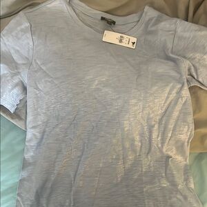 Express Light Blue Short Sleeve Tee
